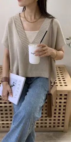 BLATE ニットベスト