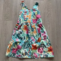 ZARA☆フラワープリントワンピース　152cm