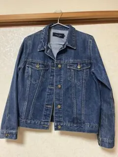 【美品】デニムジャケット ブルー レディース