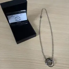 aliboi ダブルリングペンダント ネックレス