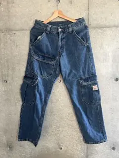 Levi's STAY LOOSE カーゴデニム パンツ ミディアムインディゴ