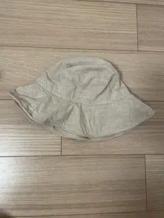 ユニクロ　UVカットアジャスタブルワイドブリムハット