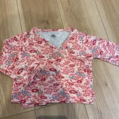 花柄 カーディガン 12m/74cm