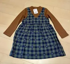 MIKIHOUSE チェック柄ワンピース 120