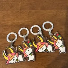 ひこにゃん　めじるしアクセサリー　4個セット