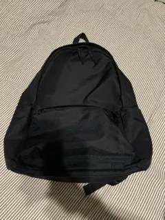 無印肩の負担を軽くする　撥水リュックサック　黒