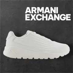 Armani Exchange ホワイト スニーカー