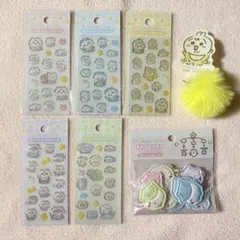 ちいかわ ミニミニぷっくりシール おしりもっちりフレークシール ＋ノベルティ付き