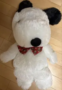 スヌーピー ぬいぐるみ 特大サイズ チェック柄リボン スヌーピー ぬいぐるみ 特大サイズ チェック柄リボン - メルカリ