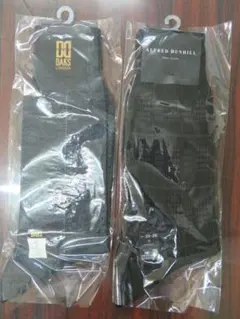 【未使用】メンズ　靴下２足セット　ダンヒルとダックス