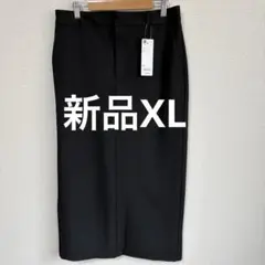【新品】GU ナローロングスカートZ ブラックXL