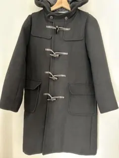 ダッフルコート　ブラック