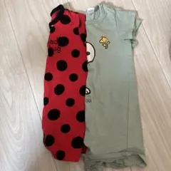 スヌーピー デザイン ロンパース 60-70cm 半袖　男の子　女の子　まとめ