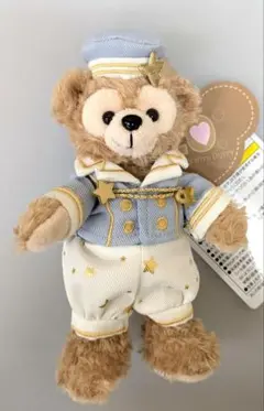 ディズニー ダッフィー 20周年 復刻 ぬいぐるみバッジ スターリードリームス