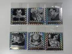 ドラゴンボール40周年記念　シールウエハース第一弾　6枚セット①