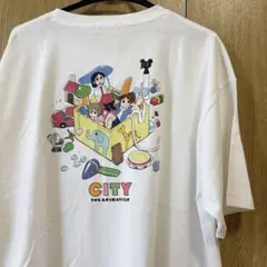 3L 新品未使用 あらゐけいいち CITY THE ANIMATION Tシャツ