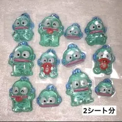 はぴだんぶい　ボンボンドロップシール　第一弾　ハンギョドン　2シート分