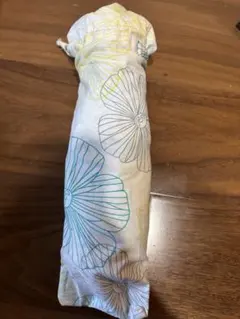 授乳ケープ　花柄　黄色