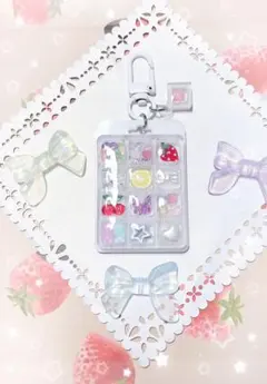 【424】パッケージ　シェイカー　レジン　チャーム