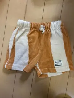 オレンジとホワイトのストライプパンツ T1/2