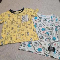 I'm Doraemon 半袖Tシャツ 2枚セット 120cmのサムネイル