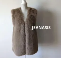 美品 ジーナシス　ファーベスト　ジレ