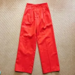 センタープレス ワイドパンツ