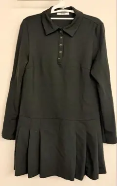 SNIDEL 衿つきプリーツカットミニワンピース　GRN 1