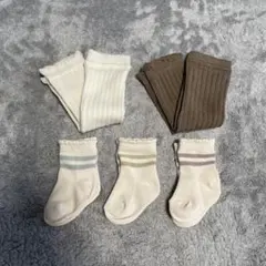 【未使用品】新生児　ベビー レッグウォーマー 靴下 セット
