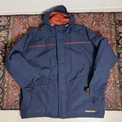 極太 90s オークリーソフトウェア ナイロンジャケット XL ネイビー テックのサムネイル