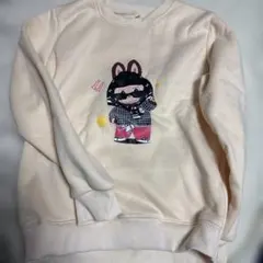 ラブブ　トレーナー　150サイズ　ベージュ　アイボリー