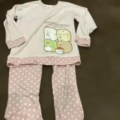 すみっこぐらし　パジャマ上下　セット価格　ピンク　女の子　ポケットなし
