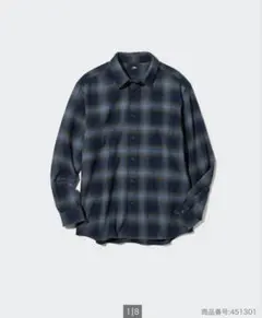 UNIQLO フランネルチェックシャツ