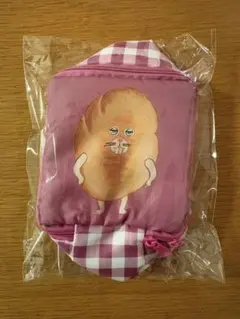 ブロッコリーくじ　C賞:パン・おにぎりポーチ　にせパンどろぼう