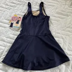 【新品未使用】スクール水着　120サイズ　ワンピース　スパッツ