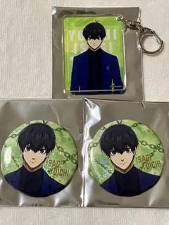 ブルーロック　ブルロ展　エゴ展　潔世一　缶バッジ&キーホルダーセット