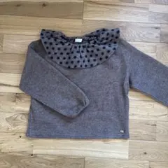 seraph セラフ 襟付きトップス140 ブラウン