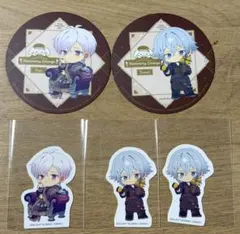 アイナナ アニカフェ 四葉環 逢坂壮五 ステッカー コースター