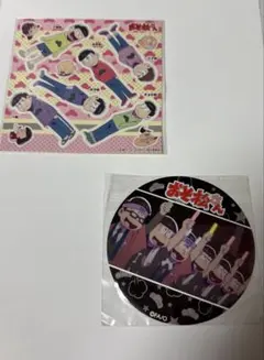 おそ松さん　ステッカー　コースター