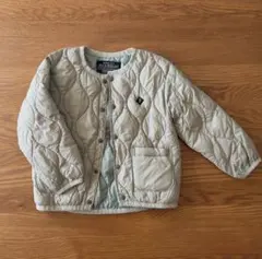 ＜BREEZE＞キルティング中綿アウター　男女兼用　110 洗濯可能◎