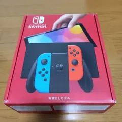【ほぼ新品】Nintendo Switch 有機ELモデル ネオンブルー/レッド