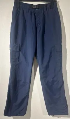 コロンビア オムニヒート ネイビー カーゴパンツ ベルト付き