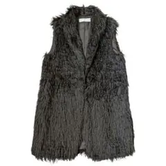 ♡新品タグ付♡ ボールジィ　ファーポケットロングジレ　グレー　定価4.9万 楽天市場】ミンクファージャケット 七分袖 フォックスファー付き 高級