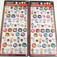 国内正規品 スヌーピー ボンボンドロップシール 2枚セット 即日発送