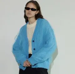 未使用メゾンスペシャルチュールリバーシブルニットカーディガン　ZARAザラエトレ