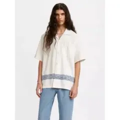 Levi's made&crafted 柄シャツ 半袖 リーバイス 新品 アロハのサムネイル