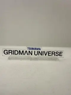 【美品】グリッドマンユニバース アクリルロゴディスプレイ アクスタ グリッドマン