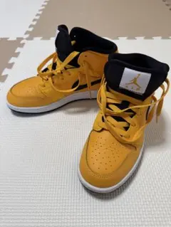 【極美品】AIR JORDAN 1 MID GS スニーカー 24㎝