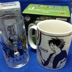 ONE PIECE　　1番くじ　グラス　マグカップセット