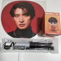 Snow Man『ON』 向井康二 ペンライト、うちわ、ソフビセット